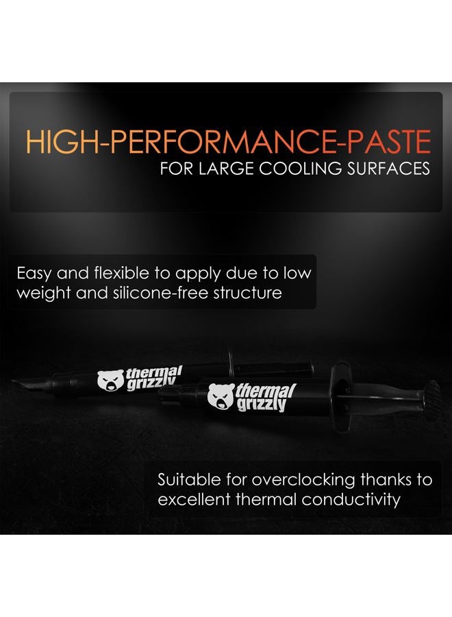 Thermal Grizzly Hydronaut - 1 Gram - Conductive High Performance Thermal Paste - Ideal for Air and Water Cooling CPU/GPU/PS4/PS5/Xbox - for Large Cooling Surfaces - Image 3
